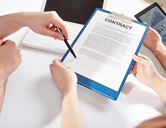 Sign a contract